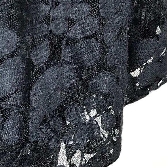 Plenty Frock by Tracy Reese Size 4 Black Lace Sleeveless Party Dress - Picture 6 of 9